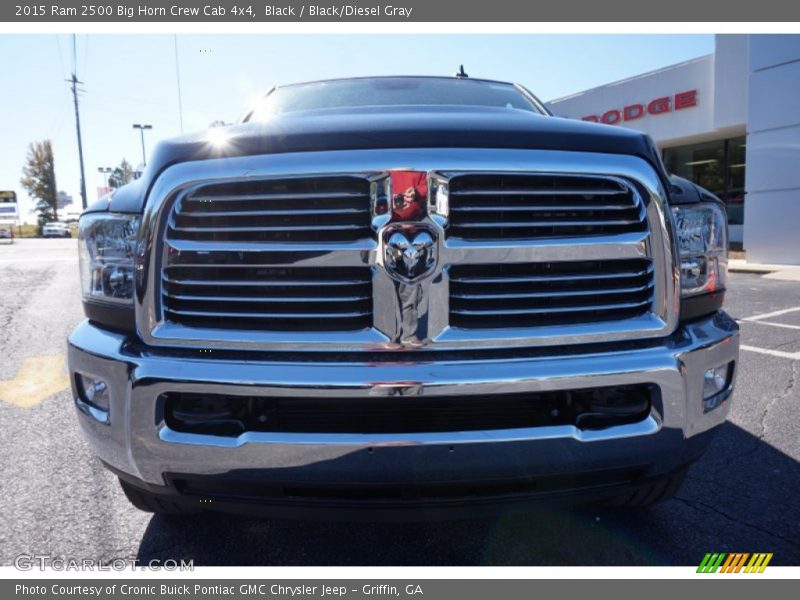 Black / Black/Diesel Gray 2015 Ram 2500 Big Horn Crew Cab 4x4