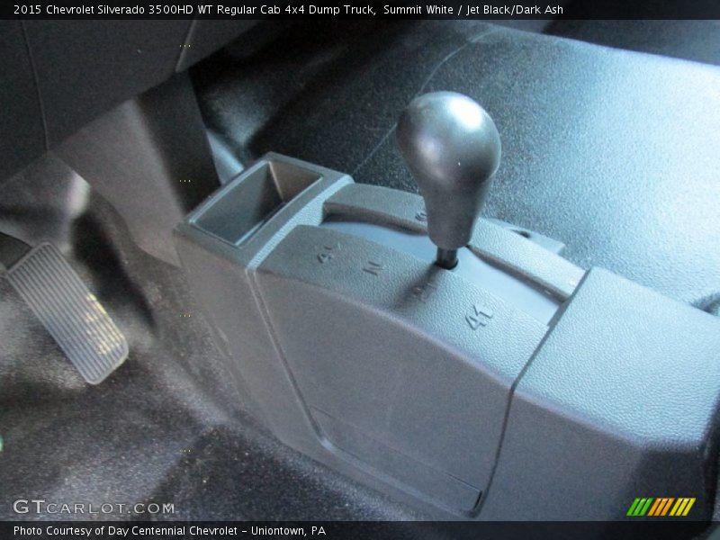 Summit White / Jet Black/Dark Ash 2015 Chevrolet Silverado 3500HD WT Regular Cab 4x4 Dump Truck