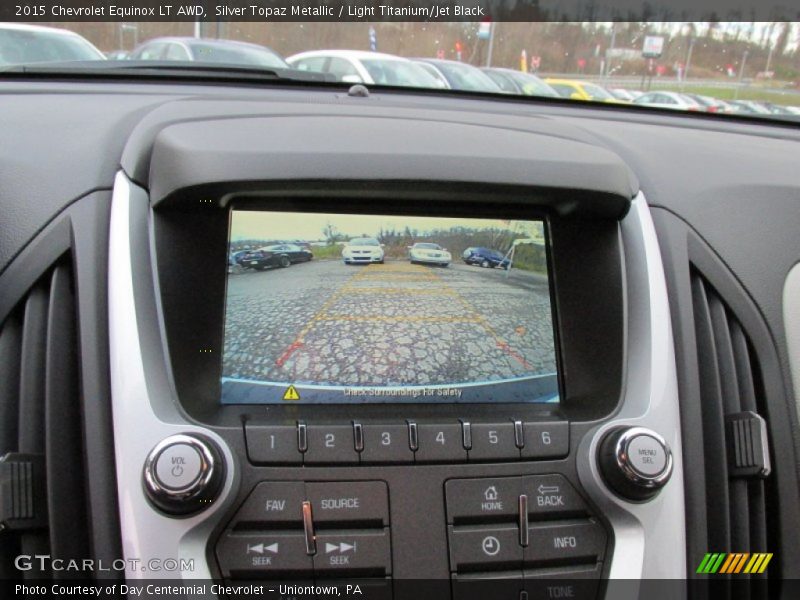 Silver Topaz Metallic / Light Titanium/Jet Black 2015 Chevrolet Equinox LT AWD