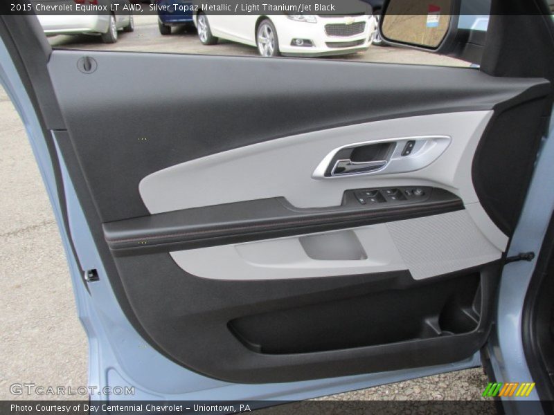 Silver Topaz Metallic / Light Titanium/Jet Black 2015 Chevrolet Equinox LT AWD