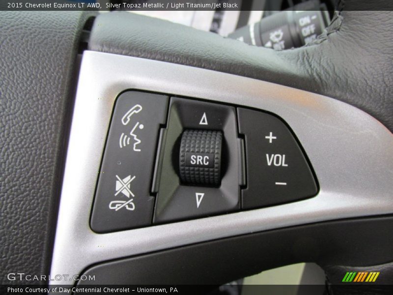 Silver Topaz Metallic / Light Titanium/Jet Black 2015 Chevrolet Equinox LT AWD