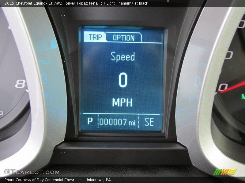 Silver Topaz Metallic / Light Titanium/Jet Black 2015 Chevrolet Equinox LT AWD