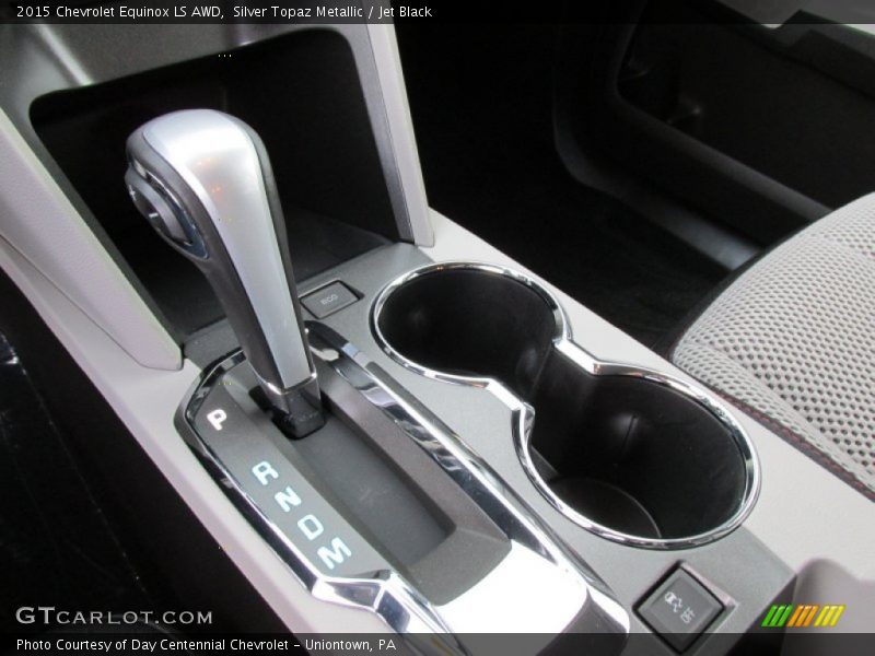 Silver Topaz Metallic / Jet Black 2015 Chevrolet Equinox LS AWD