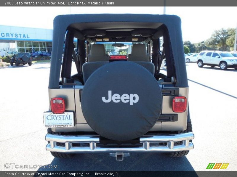 Light Khaki Metallic / Khaki 2005 Jeep Wrangler Unlimited 4x4