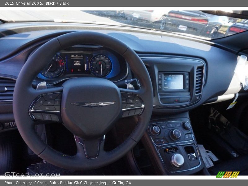 Black / Black 2015 Chrysler 200 S