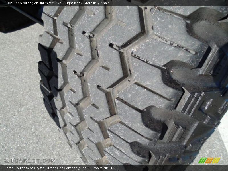 Light Khaki Metallic / Khaki 2005 Jeep Wrangler Unlimited 4x4