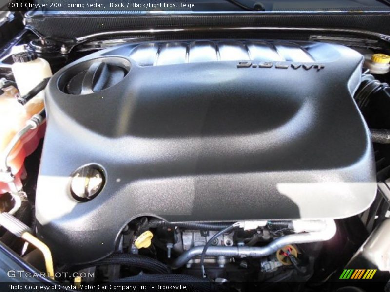 Black / Black/Light Frost Beige 2013 Chrysler 200 Touring Sedan