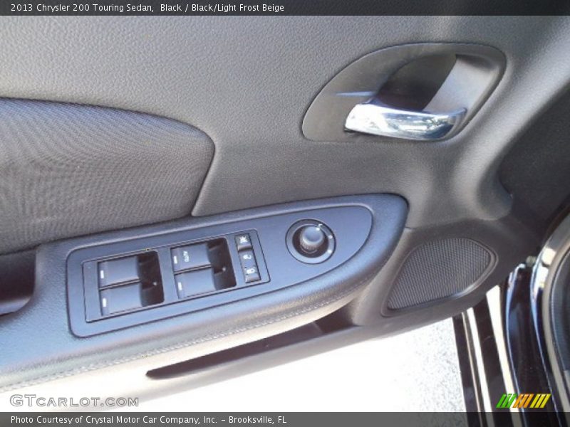 Black / Black/Light Frost Beige 2013 Chrysler 200 Touring Sedan