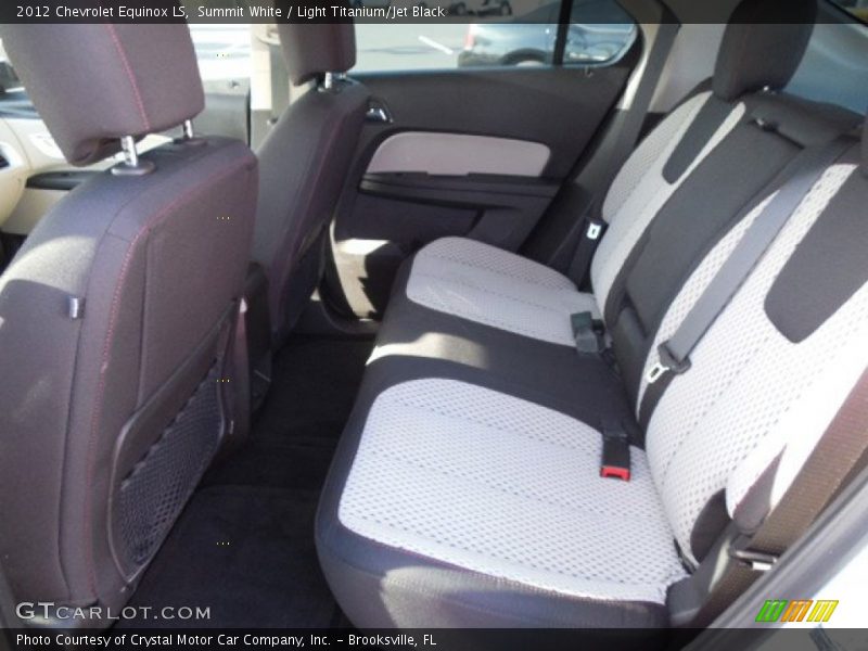 Summit White / Light Titanium/Jet Black 2012 Chevrolet Equinox LS