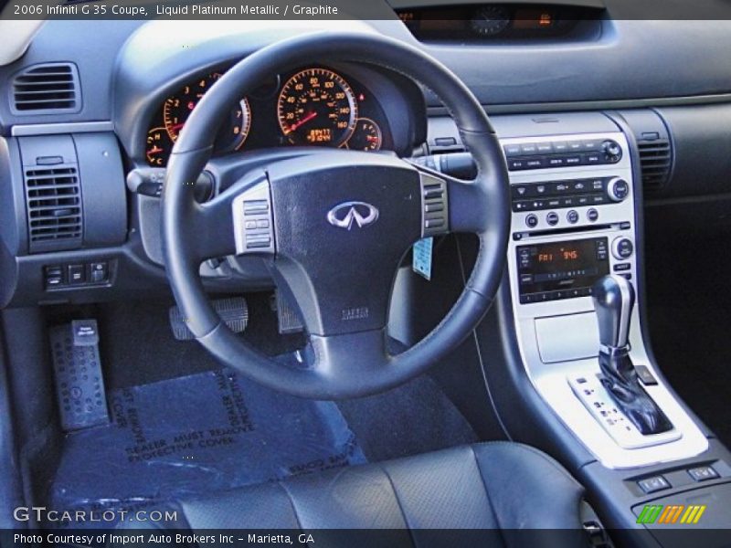 Liquid Platinum Metallic / Graphite 2006 Infiniti G 35 Coupe
