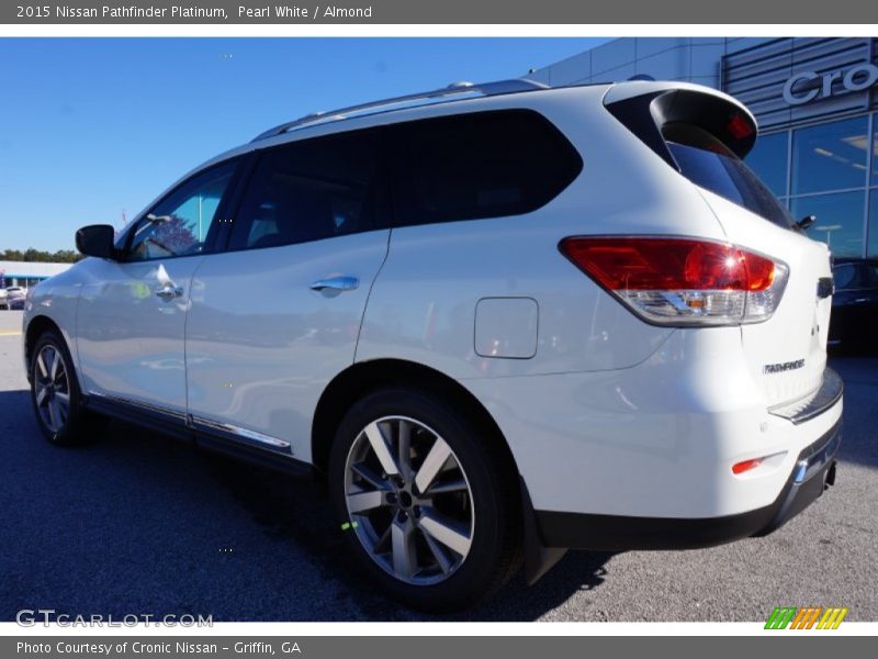 Pearl White / Almond 2015 Nissan Pathfinder Platinum