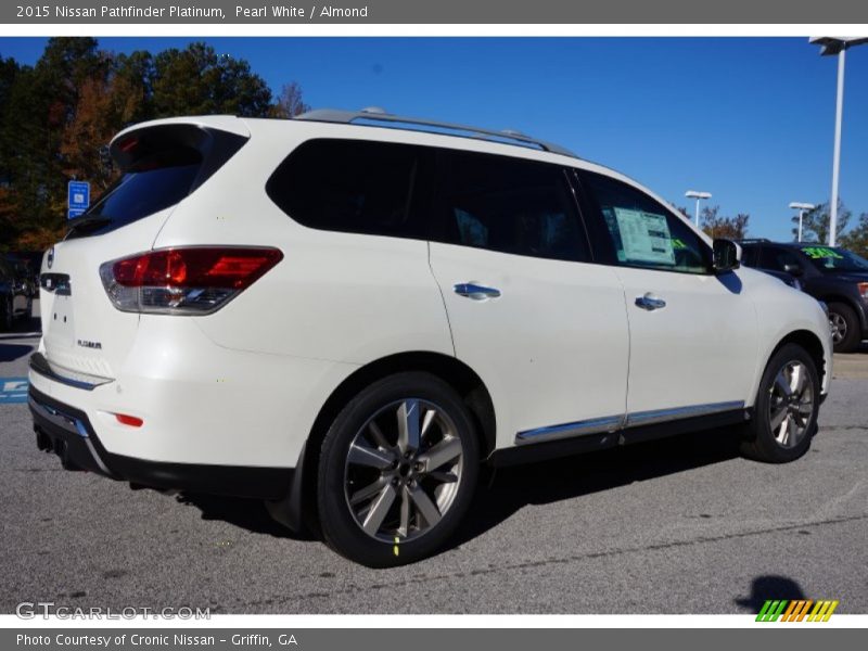 Pearl White / Almond 2015 Nissan Pathfinder Platinum