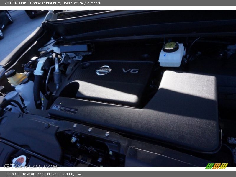 Pearl White / Almond 2015 Nissan Pathfinder Platinum