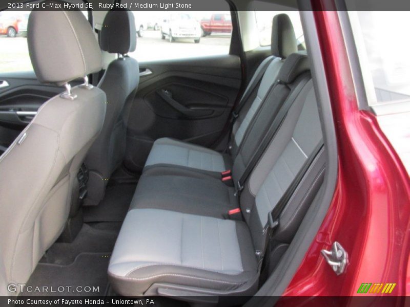 Ruby Red / Medium Light Stone 2013 Ford C-Max Hybrid SE