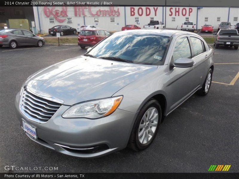 Billet Silver Metallic / Black 2014 Chrysler 200 Touring Sedan