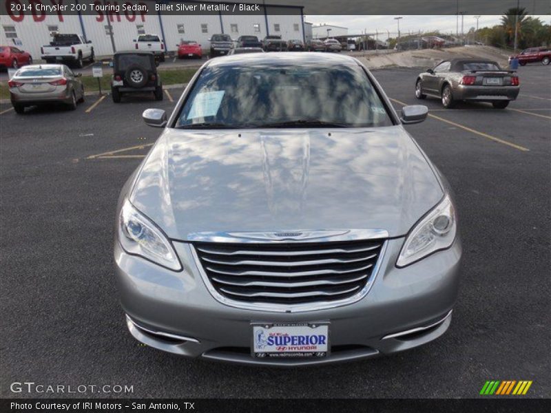 Billet Silver Metallic / Black 2014 Chrysler 200 Touring Sedan