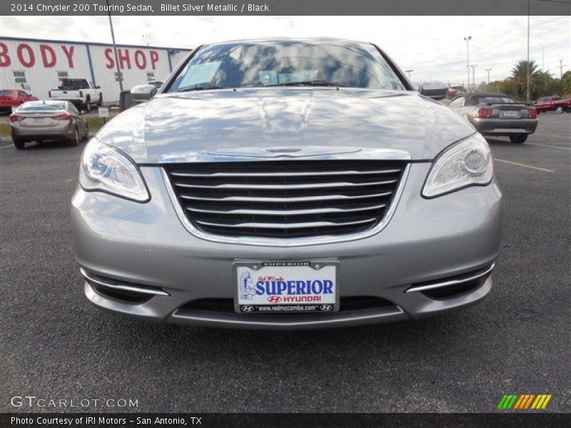 Billet Silver Metallic / Black 2014 Chrysler 200 Touring Sedan
