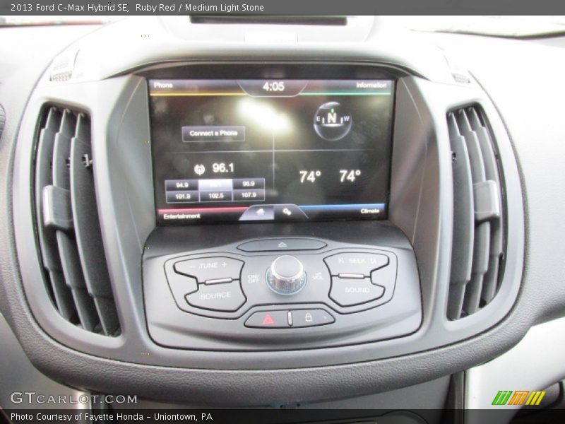 Ruby Red / Medium Light Stone 2013 Ford C-Max Hybrid SE