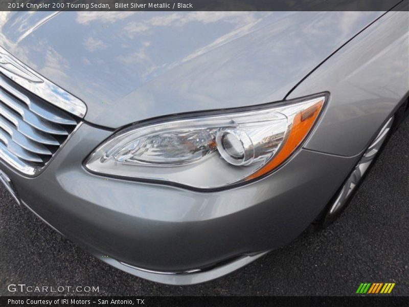 Billet Silver Metallic / Black 2014 Chrysler 200 Touring Sedan