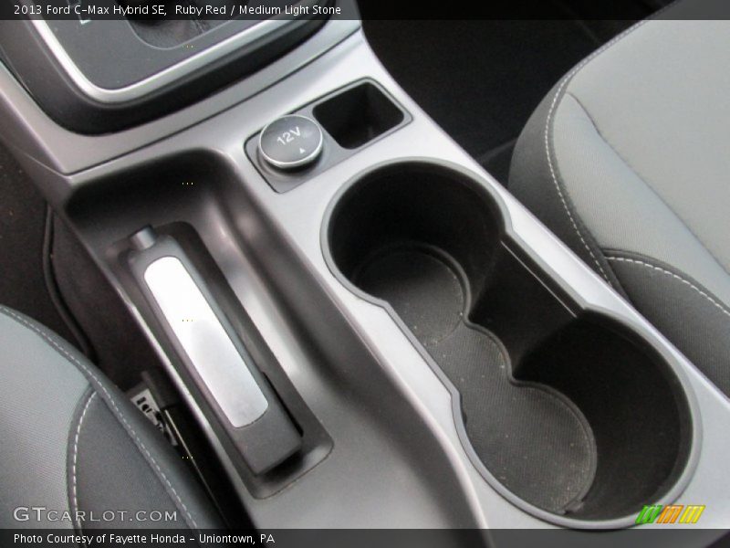 Ruby Red / Medium Light Stone 2013 Ford C-Max Hybrid SE