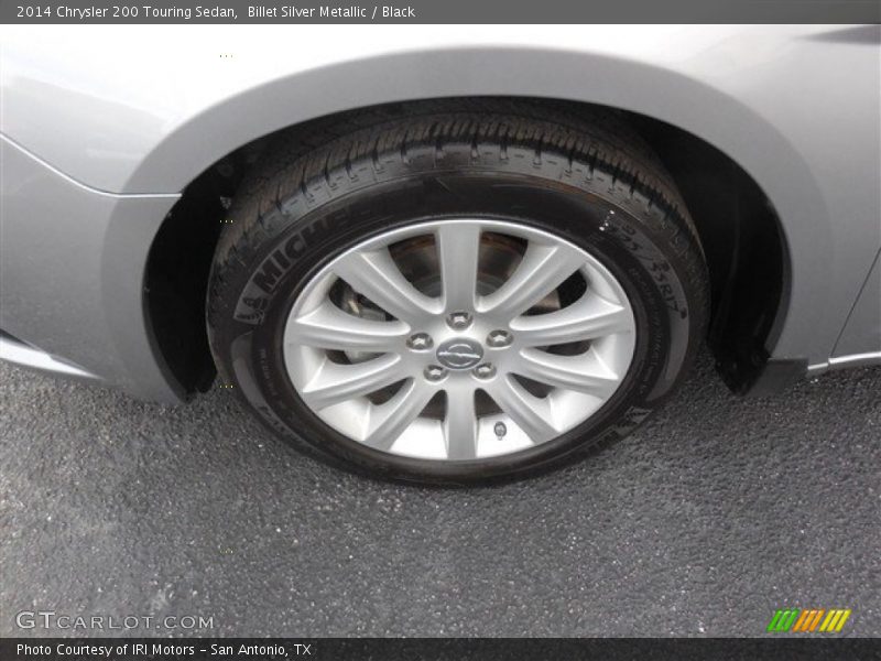 Billet Silver Metallic / Black 2014 Chrysler 200 Touring Sedan