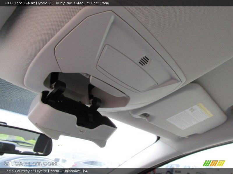 Ruby Red / Medium Light Stone 2013 Ford C-Max Hybrid SE