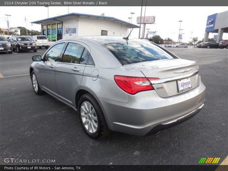 Billet Silver Metallic / Black 2014 Chrysler 200 Touring Sedan