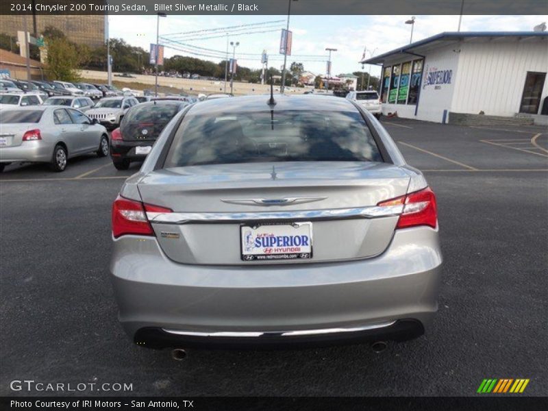 Billet Silver Metallic / Black 2014 Chrysler 200 Touring Sedan