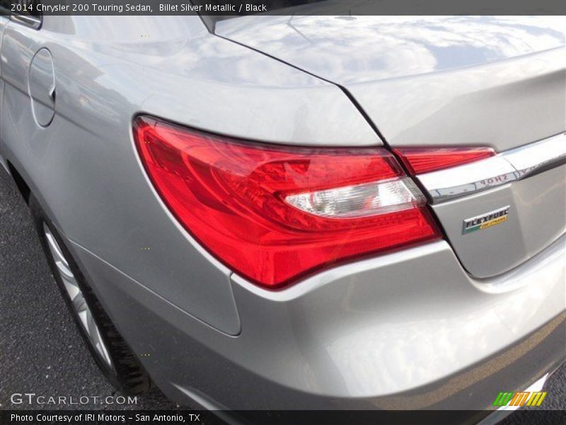 Billet Silver Metallic / Black 2014 Chrysler 200 Touring Sedan