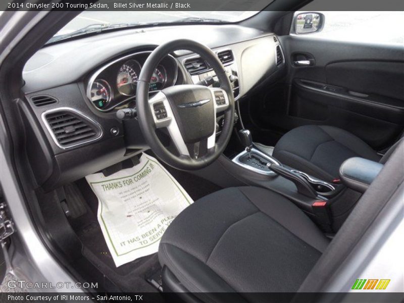 Billet Silver Metallic / Black 2014 Chrysler 200 Touring Sedan