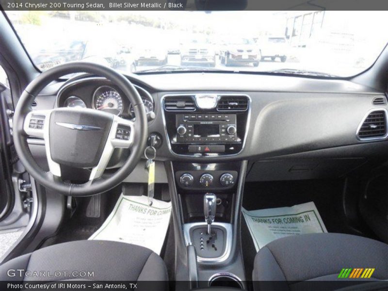 Billet Silver Metallic / Black 2014 Chrysler 200 Touring Sedan
