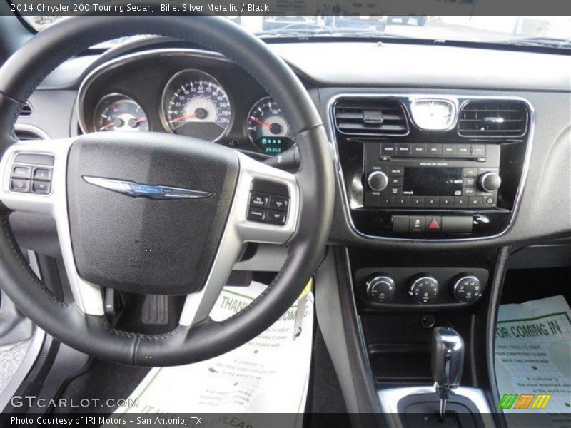 Billet Silver Metallic / Black 2014 Chrysler 200 Touring Sedan