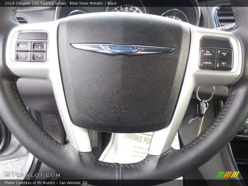 Billet Silver Metallic / Black 2014 Chrysler 200 Touring Sedan