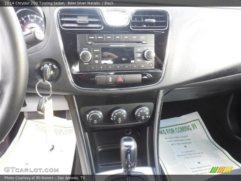 Billet Silver Metallic / Black 2014 Chrysler 200 Touring Sedan