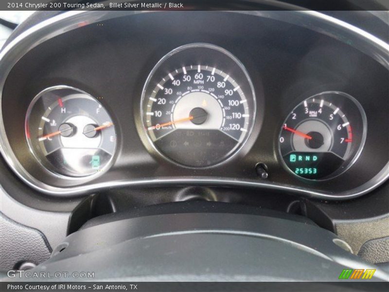 Billet Silver Metallic / Black 2014 Chrysler 200 Touring Sedan