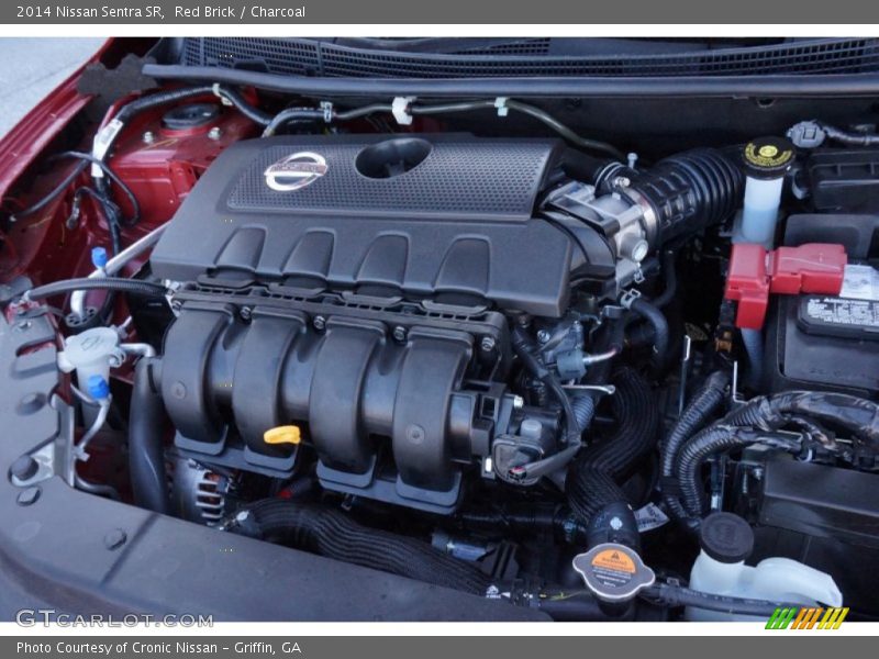 Red Brick / Charcoal 2014 Nissan Sentra SR