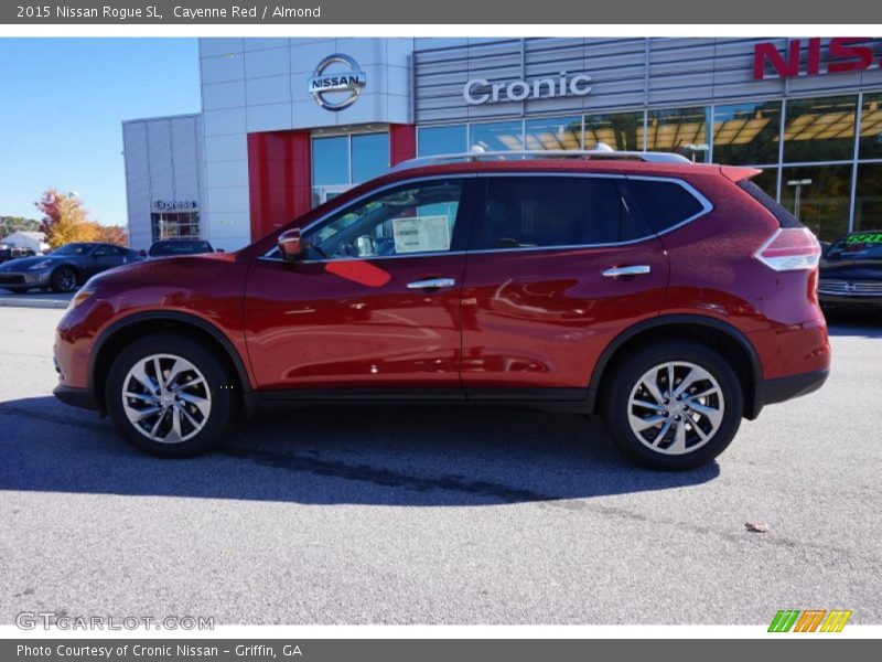 Cayenne Red / Almond 2015 Nissan Rogue SL