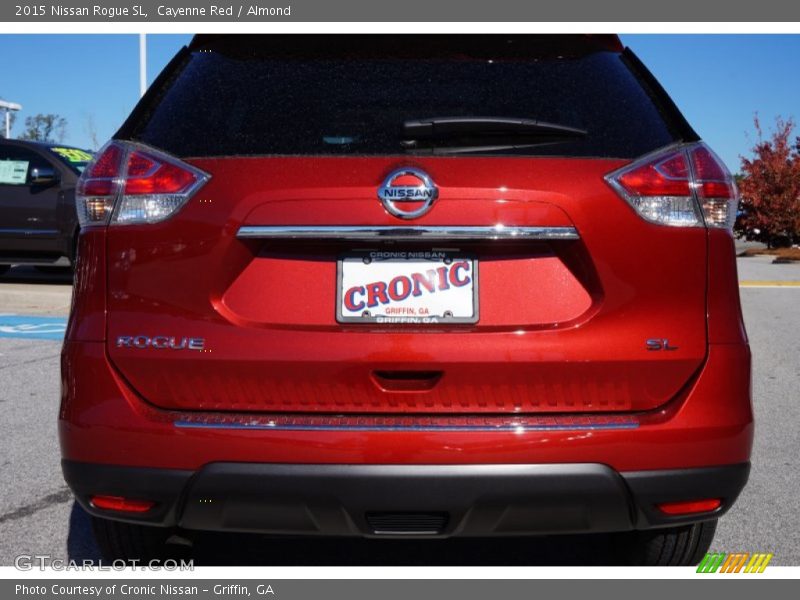 Cayenne Red / Almond 2015 Nissan Rogue SL