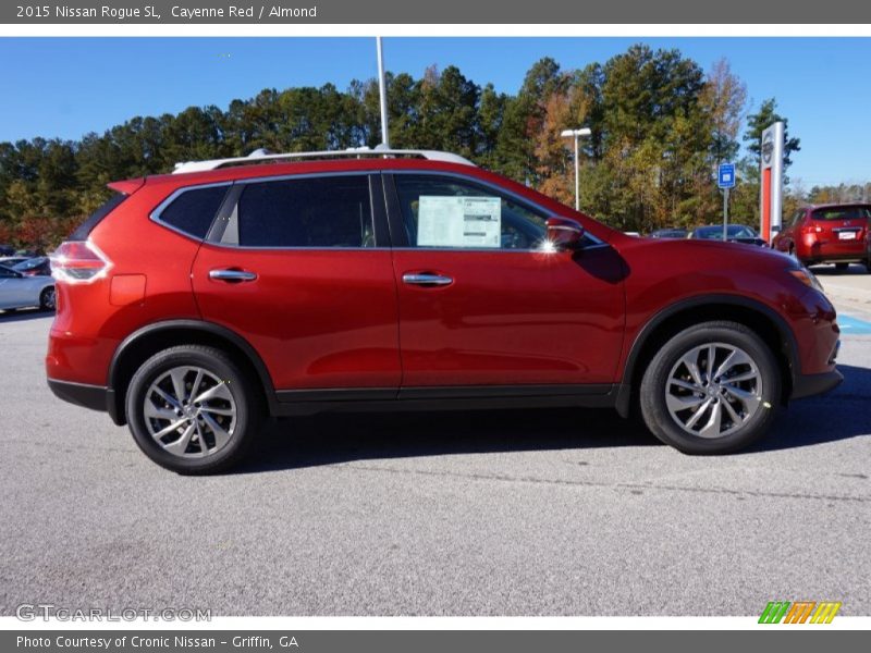 Cayenne Red / Almond 2015 Nissan Rogue SL