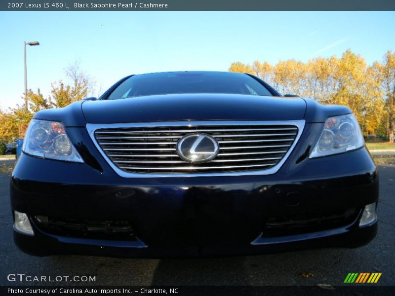 Black Sapphire Pearl / Cashmere 2007 Lexus LS 460 L