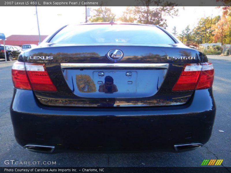 Black Sapphire Pearl / Cashmere 2007 Lexus LS 460 L