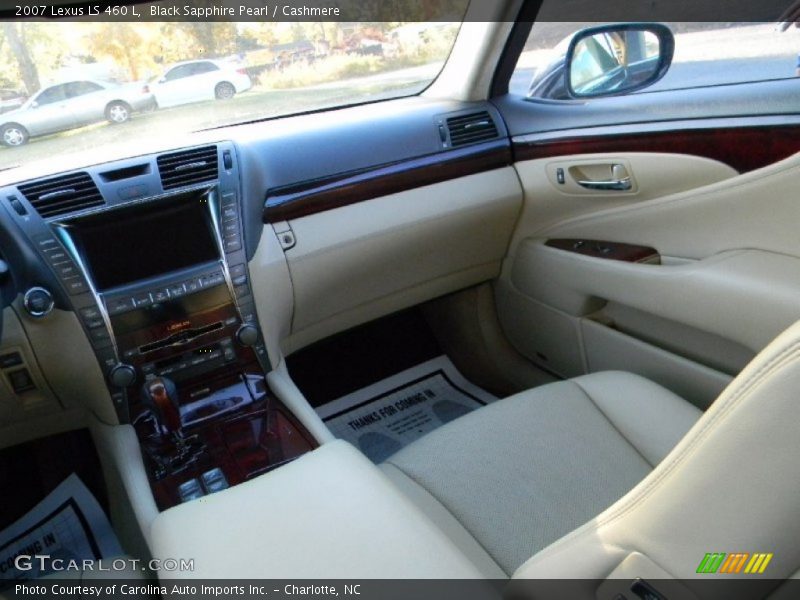 Black Sapphire Pearl / Cashmere 2007 Lexus LS 460 L
