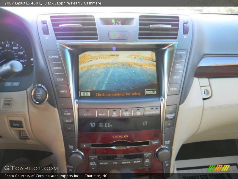 Black Sapphire Pearl / Cashmere 2007 Lexus LS 460 L