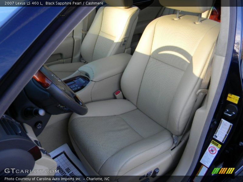 Black Sapphire Pearl / Cashmere 2007 Lexus LS 460 L