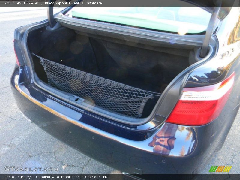 Black Sapphire Pearl / Cashmere 2007 Lexus LS 460 L