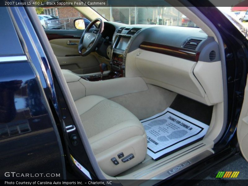 Black Sapphire Pearl / Cashmere 2007 Lexus LS 460 L