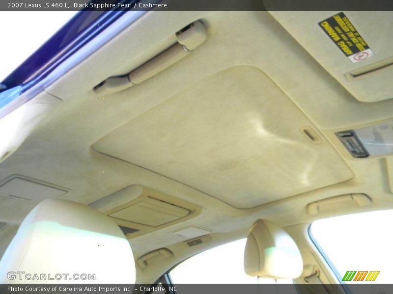 Black Sapphire Pearl / Cashmere 2007 Lexus LS 460 L