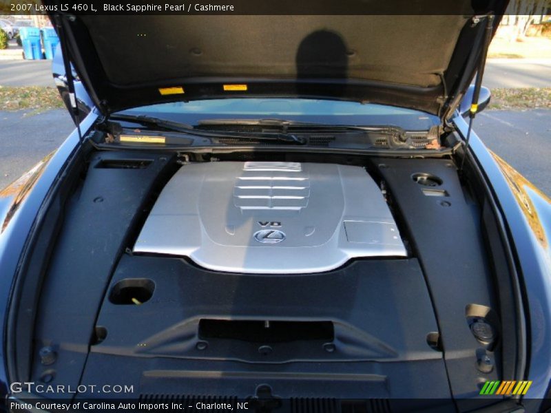 Black Sapphire Pearl / Cashmere 2007 Lexus LS 460 L