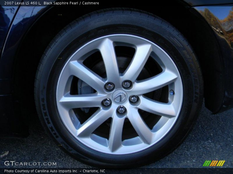 Black Sapphire Pearl / Cashmere 2007 Lexus LS 460 L