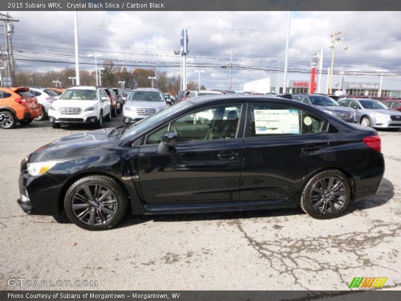 Crystal Black Silica / Carbon Black 2015 Subaru WRX